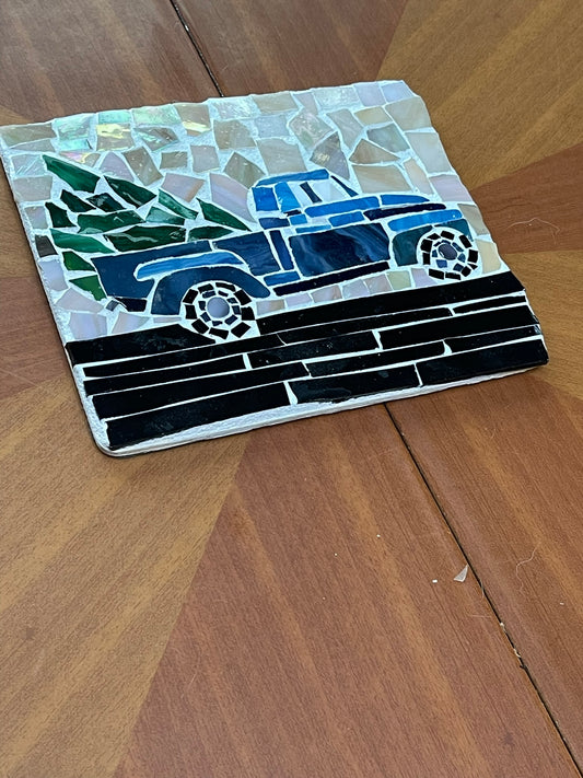 Farm Truck Trivet