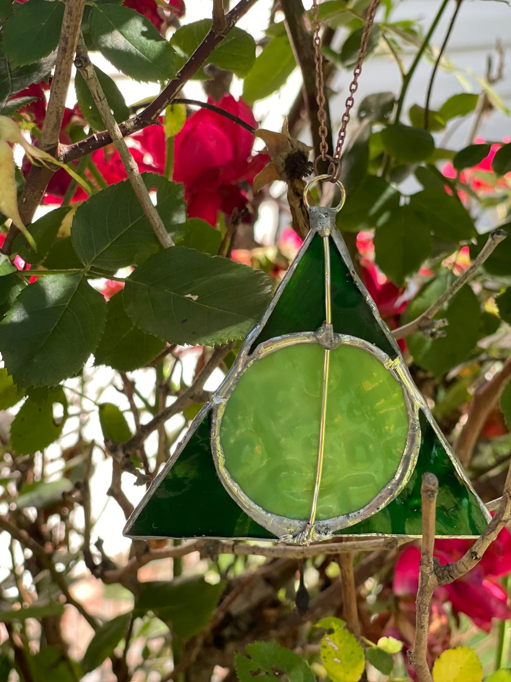 Set of 6 Horcrux Inspired Stained Glass Charms