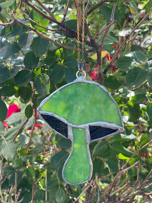 Mushroom Charm Green
