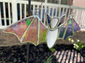 Stained Glass Hanging Bat