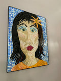 Mosaic Portrait of a Lady