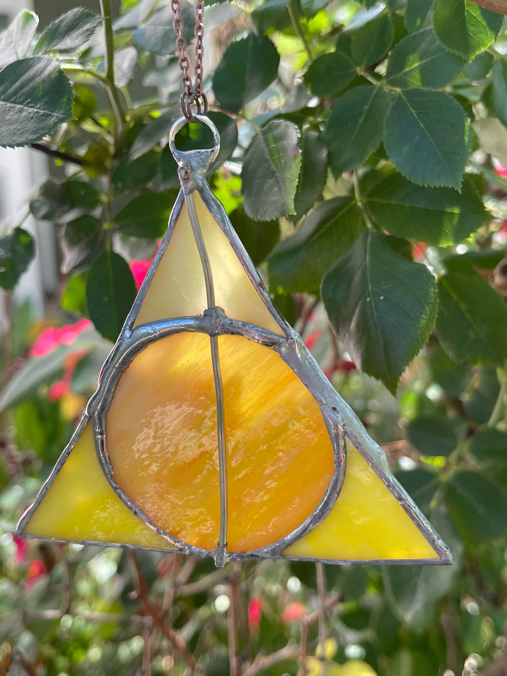 Set of 6 Horcrux Inspired Stained Glass Charms